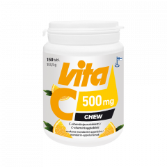 Vita C Chew 500 mg 150 tabl