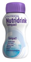NUTRIDRINK COMPACT NEUTRAALI X4X125 ML